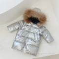 Kid'S Down Coat Children's Down Jacket With Big Fur Collar Factory